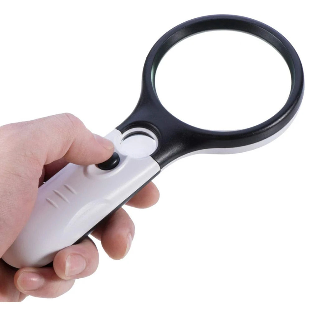 45X Professional LED Light Magnifying Glass