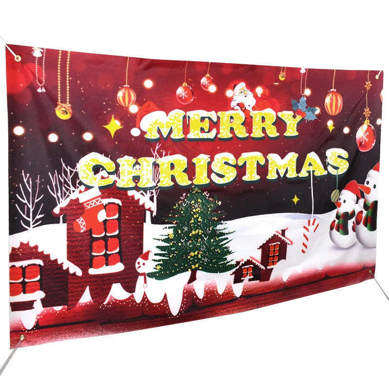 2024 Christmas Background Decorations