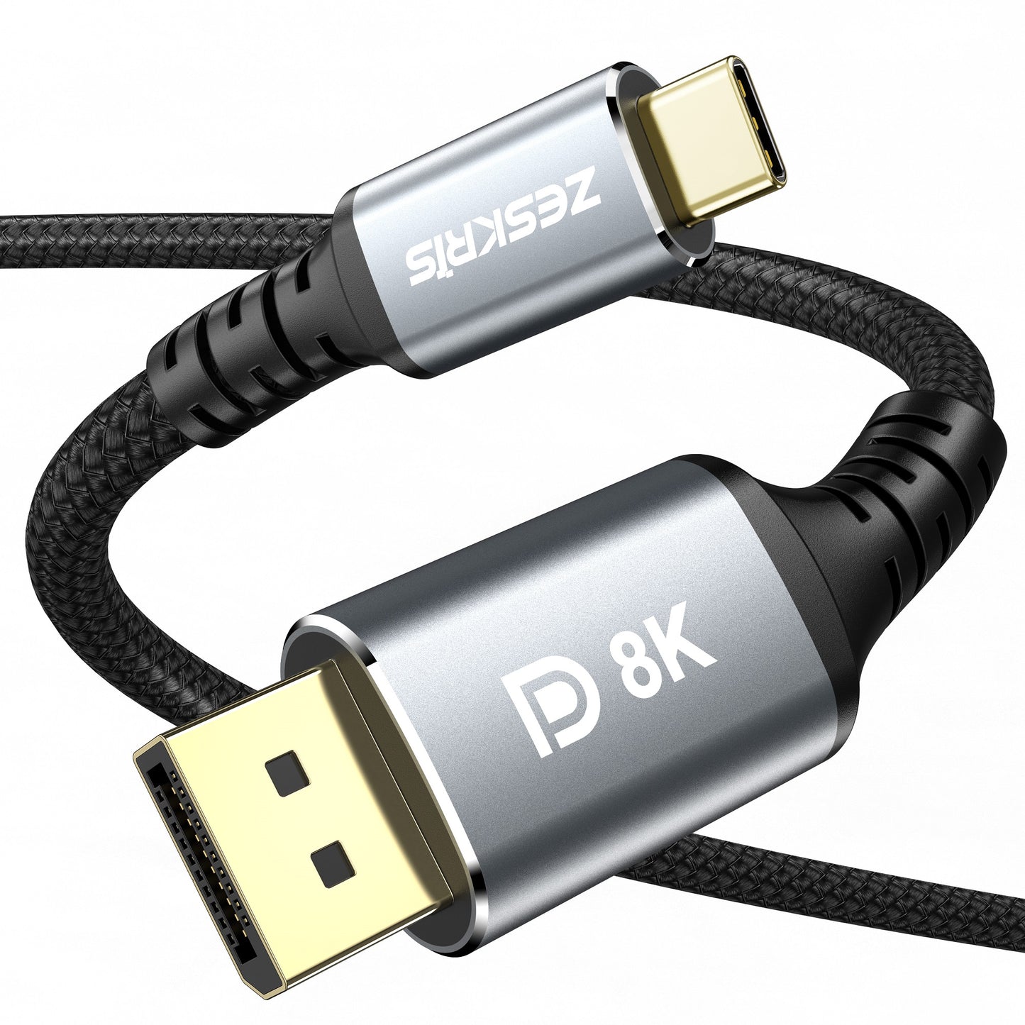 ZESKRIS 2m USB C to DisplayPort Cable 1.4