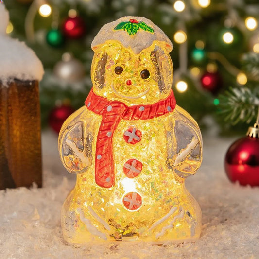 New Christmas Shining Gingerbread man  LED Lights Ornaments