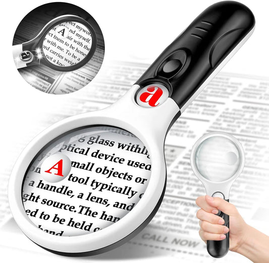 45X Professional LED Light Magnifying Glass