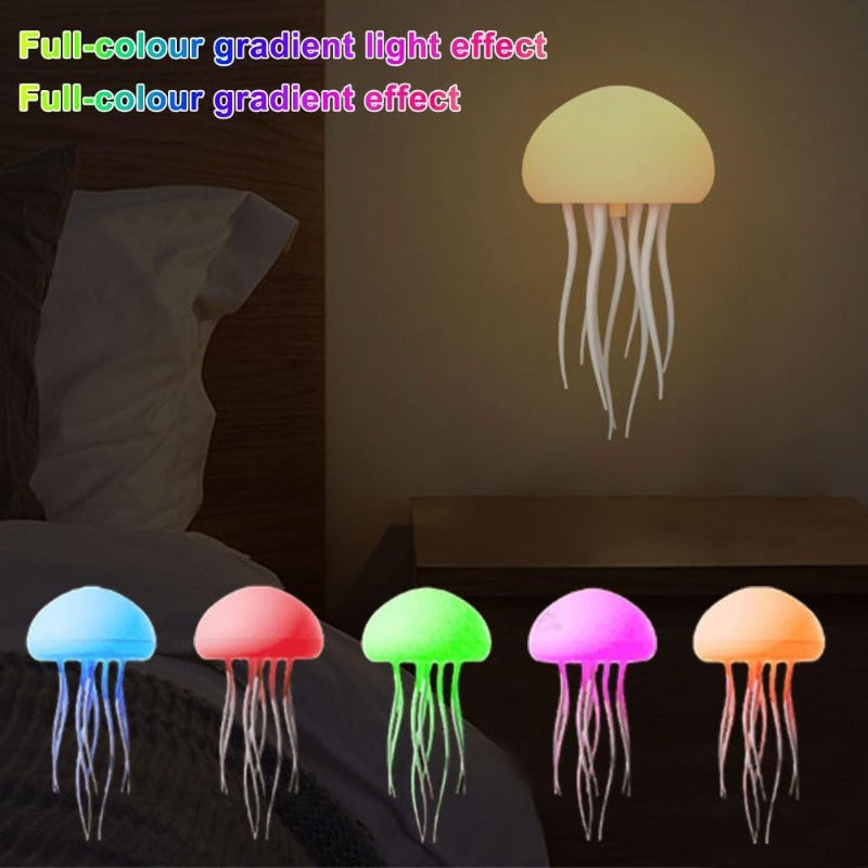 2024 Creative Jellyfish Lamp--Voice Control with Dancing Legs (Hanging + Base)